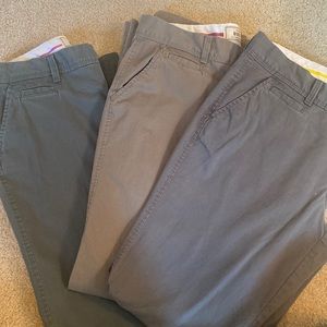 Lot of Old Navy Boot-cut khakis size 10